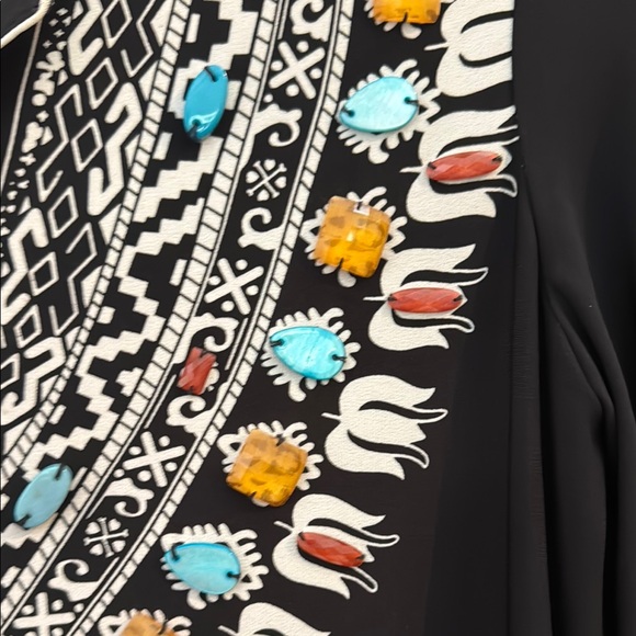 Chico's Black Long Sleeve Dress - Picture 5 of 6